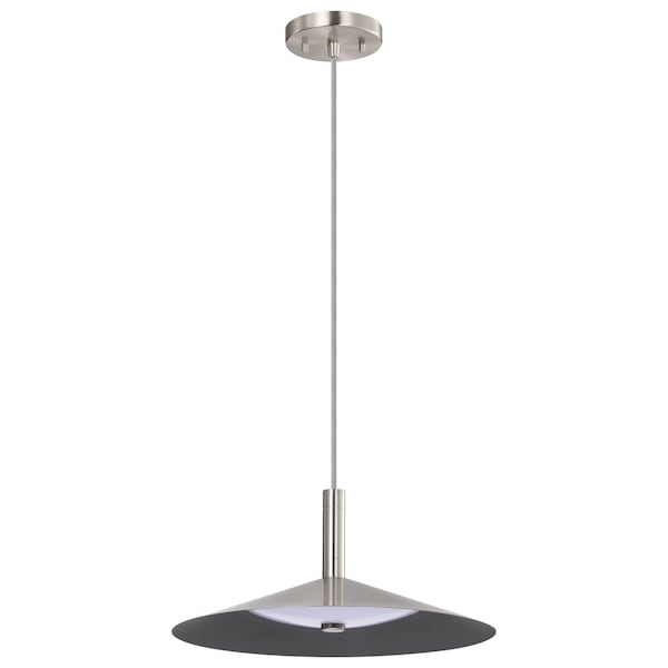 Nuvo Corrine, 14 Inch LED Pendant, Brushed Nickel, 3K/4K/5K CCT Selectable 62/2082 - main